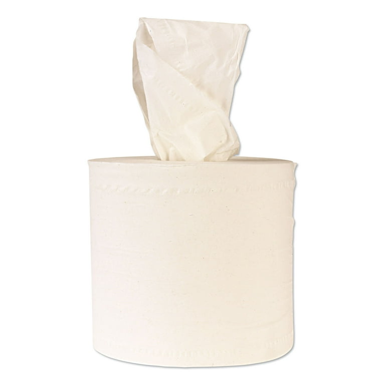 Center-Flow Perforated Paper Towel Roll, 7.3 x 15, White, 6 Rolls/Carton Center-Flow Perforated Paper Towel Roll, 7.3 x 15, White, 6 Rolls/Carton