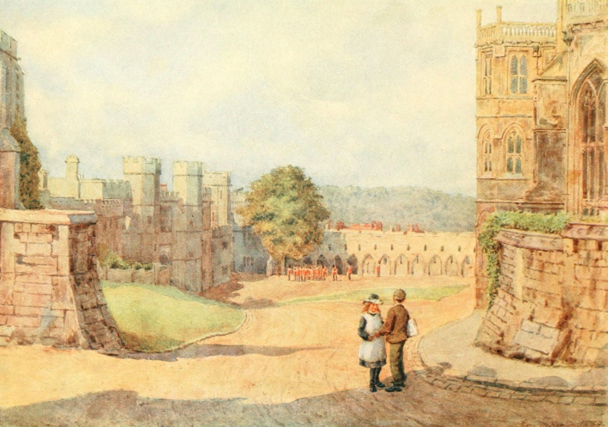 Windsor 1908 Lower ward Canvas Art - George Henton (18 x 24)