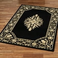 thumbnail image 1 of Windsor Acanthus Leaf Handcrafted Wool Area Rug 90 x 108 Inches, 1 of 1