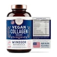 thumbnail image 1 of Windsor Botanicals Vegan Collagen Builder for Skin, Hair & Nails - 30 Tabs, 1 of 7