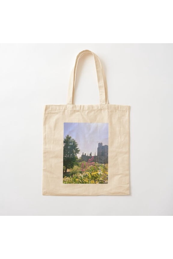 Windsor Castle Film Photo Canvas Tote Bags, Reusable Shopping Bag