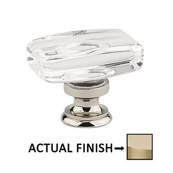 Windsor Crystal Knob, Cabinet, 1-1/4", US4