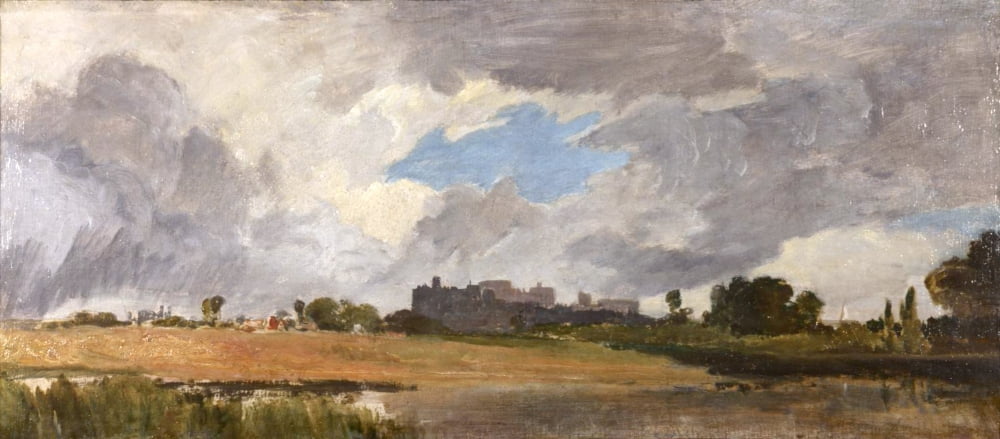 Windsor From Lower Hope Canvas Art -  (24 x 18)