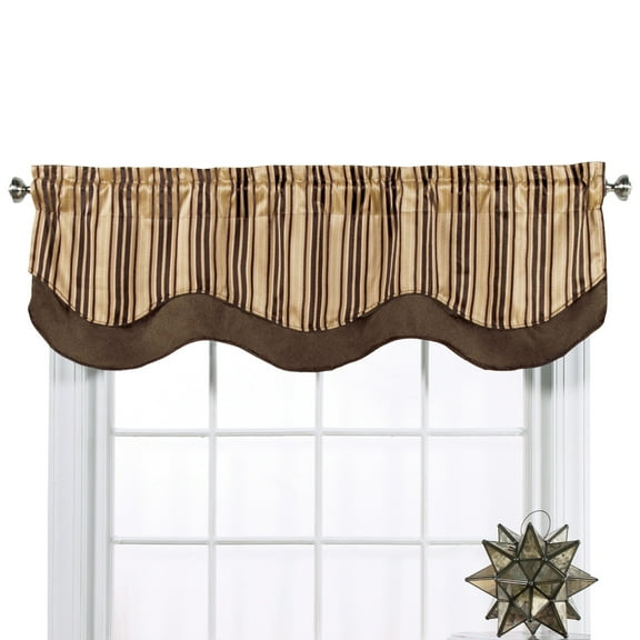 Windsor Jacquard Layered Valance