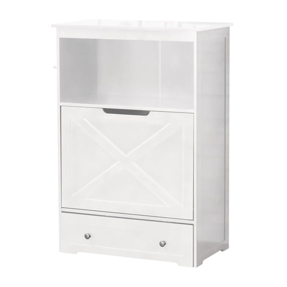 Merry Products White Windsor Pet Feeder, 6.75 Cup