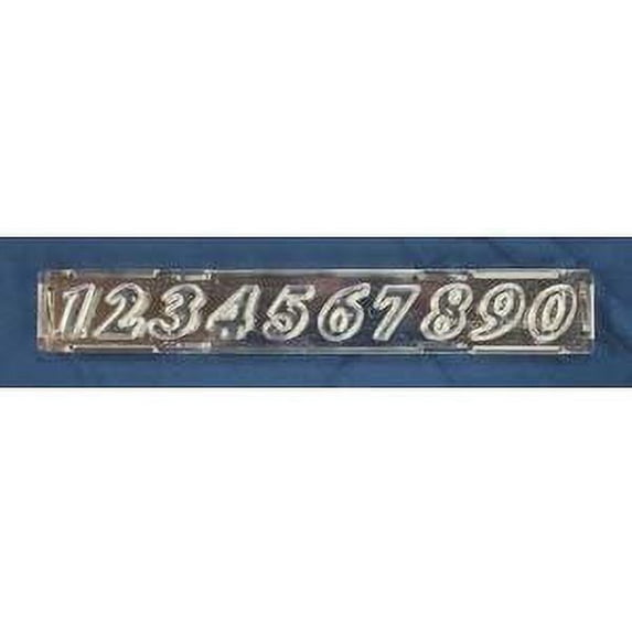 Windsor Script Numbers Clikstix Cutter