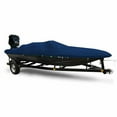 thumbnail image 1 of Windstorm Boat Cover for Wide Bass Boats, Outboard Motor, Marine Grade 600D Waterproof Covers, 1 of 9