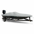 thumbnail image 1 of Windstorm Boat Cover for Wide Bass Boats, Outboard Motor, Marine Grade 600D Waterproof Covers, 1 of 5