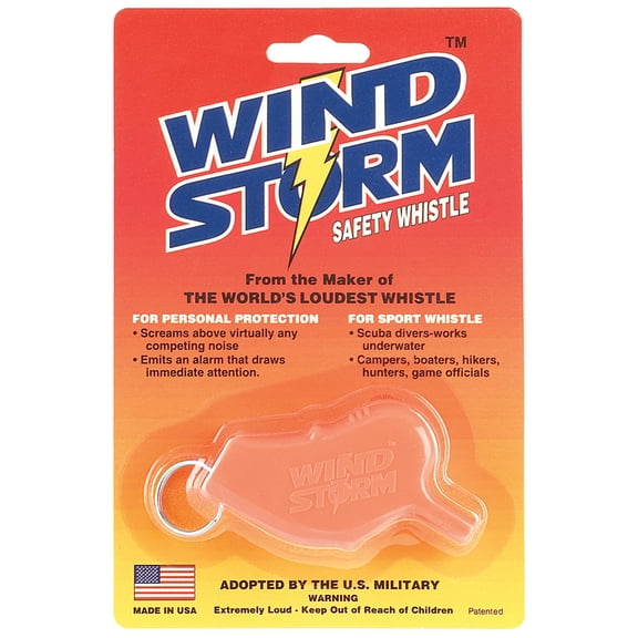Windstormâ„¢ Whistle - Orange