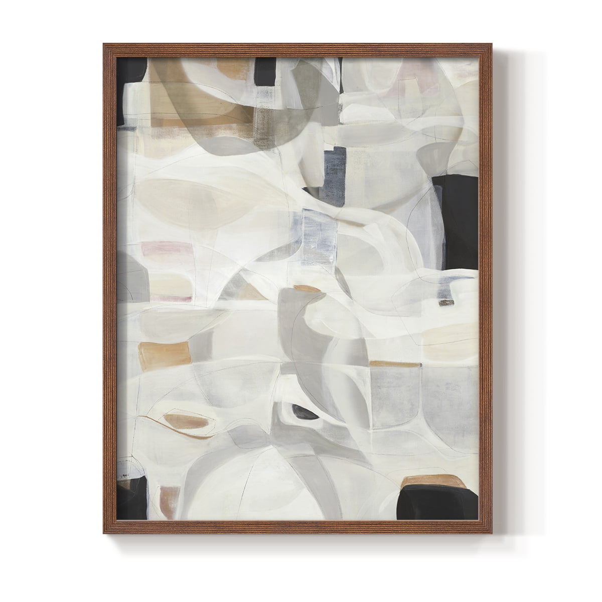 Windswept Framed Print - Solid Wood in Single Picture Frame Solid Wood 2 Framed Print
