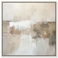 thumbnail image 1 of Windswept Reverie I Canvas Minimalist Abstract by Art Remedy, Silver Frame, 20" x 20", 1 of 7