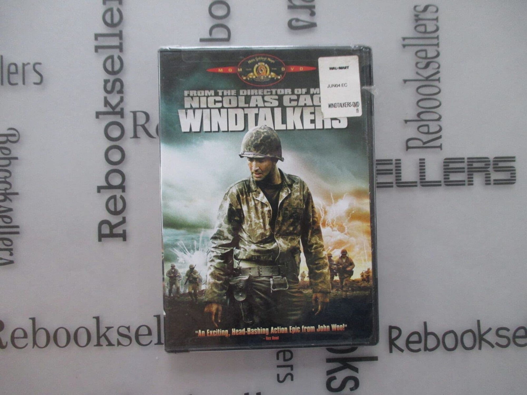 Windtalkers 2002 DVD NICHOLAS CAGE MARK RUFFALO Navajo Code