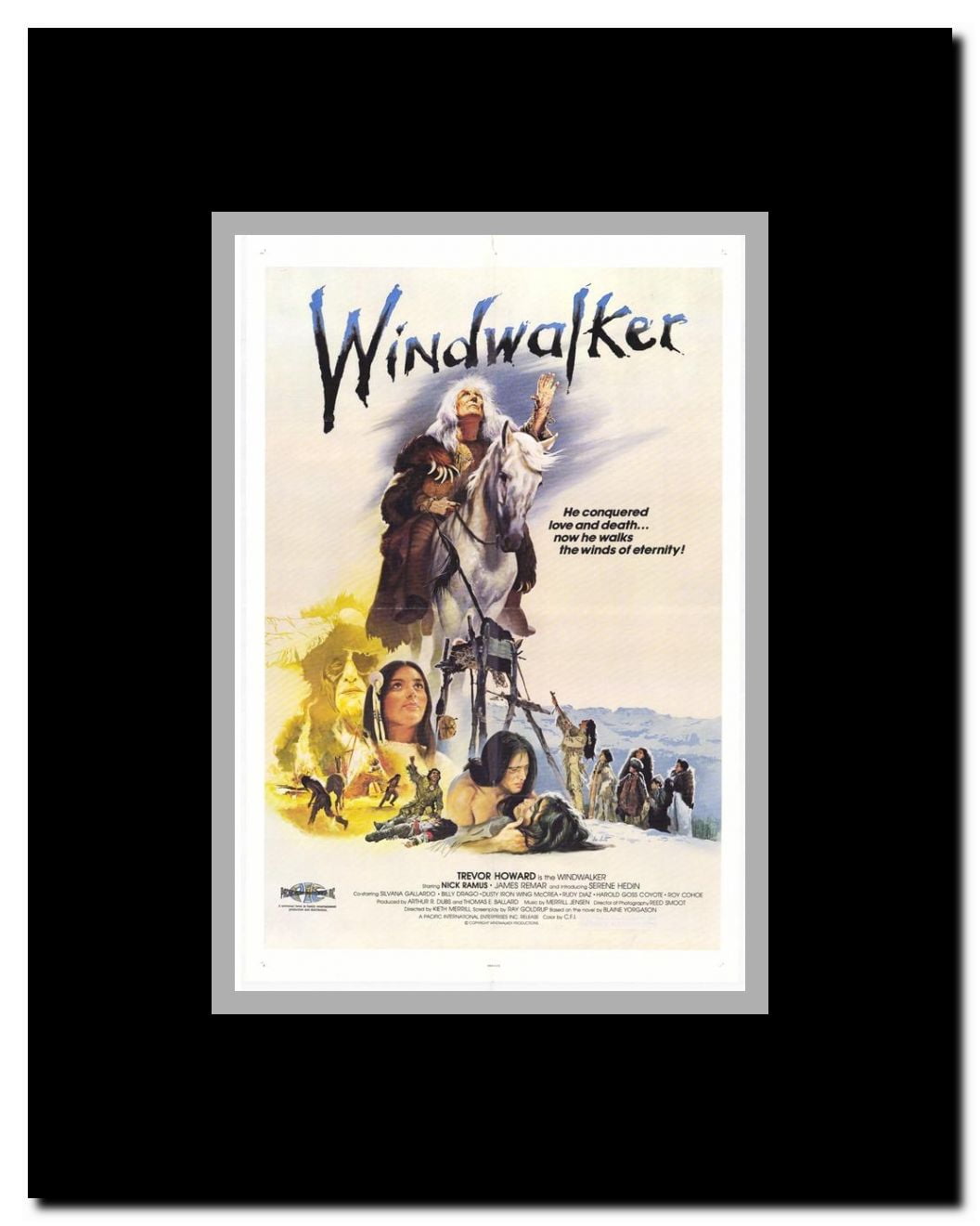 Windwalker Framed Movie Poster