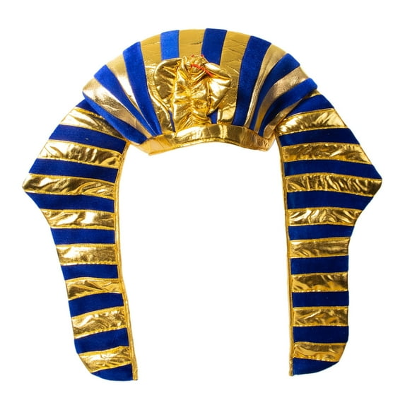 Windy City Novelties - Gold and Blue Egyptian Pharaoh Hat