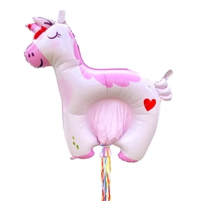 Windy City Novelties - Inflatable Donkey Mylar Pinata with Pull Strings - Reusable