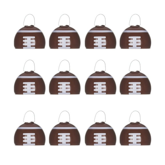 Windy City Novelties Metal Cowbell Noise Makers - 3 Inch - 12 - Pack - Football