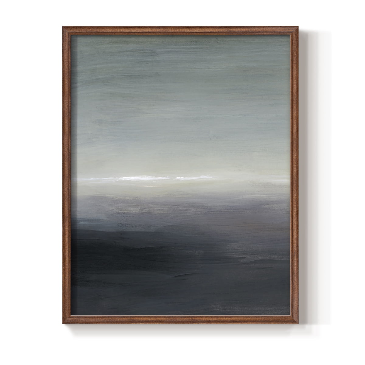 Windy Moor I Framed Print - Solid Wood in Single Picture Frame Solid Wood 2 Framed Print
