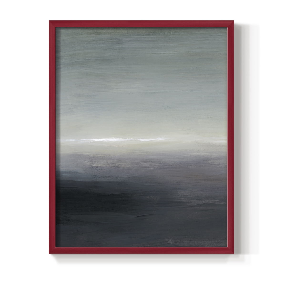 Windy Moor I Framed Print - Solid Wood in Single Picture Frame Solid Wood 2 Framed Print