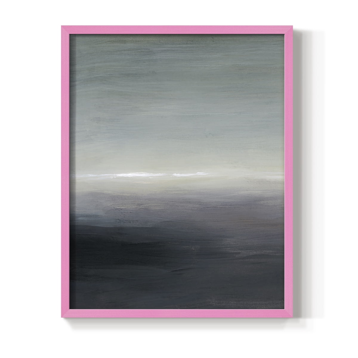 Windy Moor I Framed Print - Solid Wood in Single Picture Frame Solid Wood 2 Framed Print
