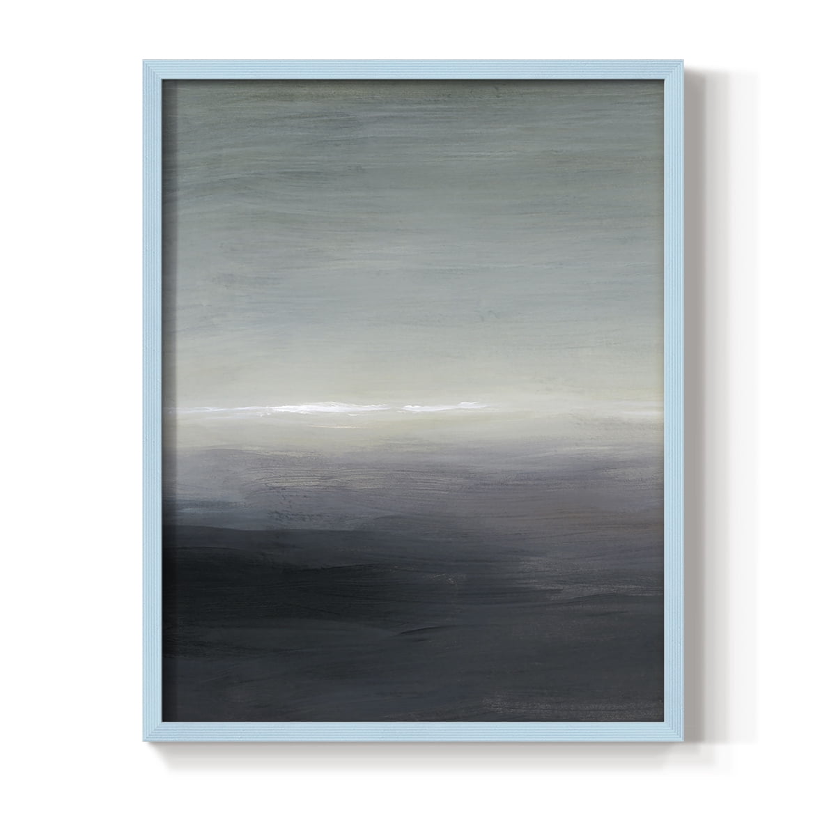 Windy Moor I Framed Print - Solid Wood in Single Picture Frame Solid Wood 2 Framed Print