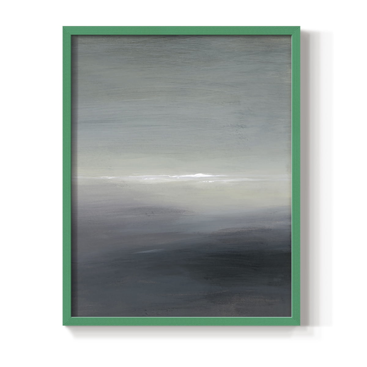 Windy Moor II Framed Print - Solid Wood in Single Picture Frame Solid Wood 2 Framed Print