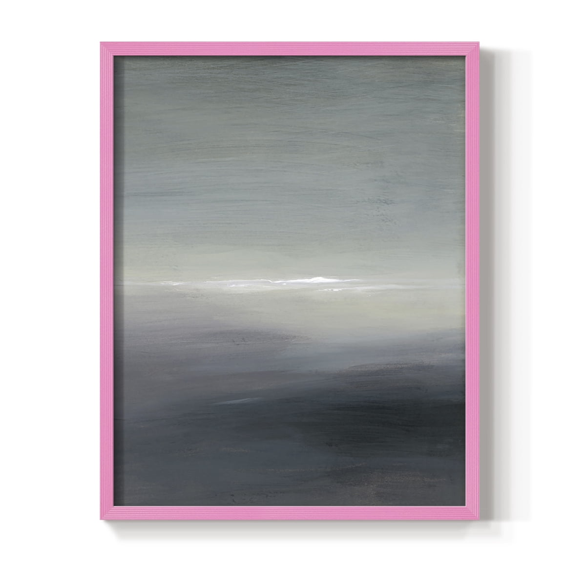 Windy Moor II Framed Print - Solid Wood in Single Picture Frame Solid Wood 2 Framed Print