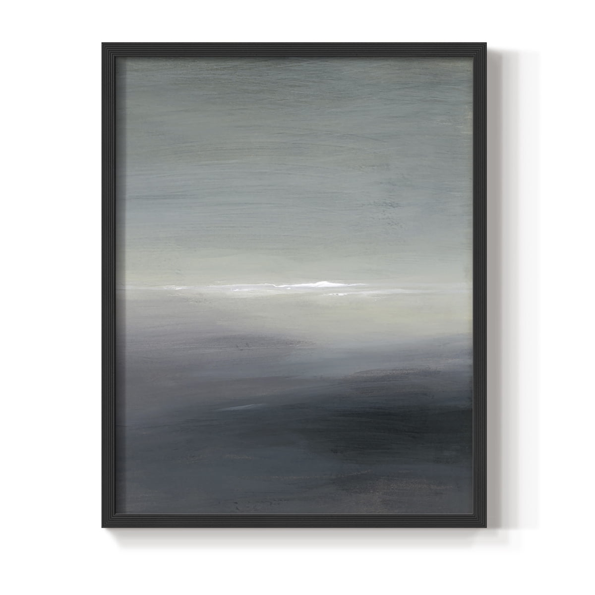 Windy Moor II Framed Print - Solid Wood in Single Picture Frame Solid Wood 2 Framed Print