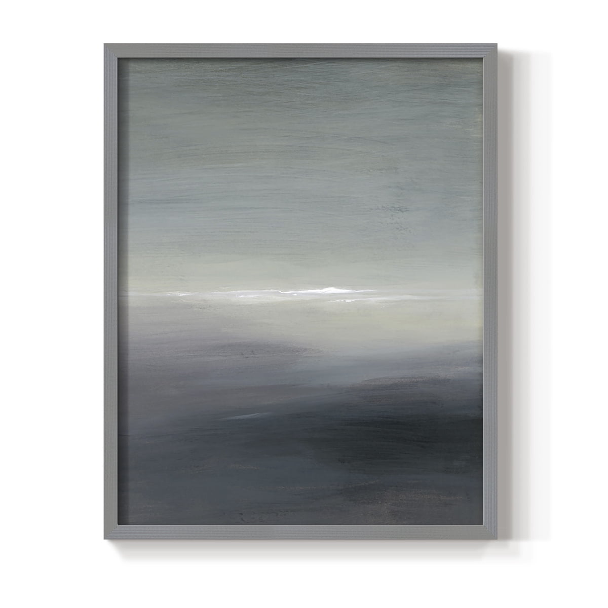 Windy Moor II Framed Print - Solid Wood in Single Picture Frame Solid Wood 2 Framed Print