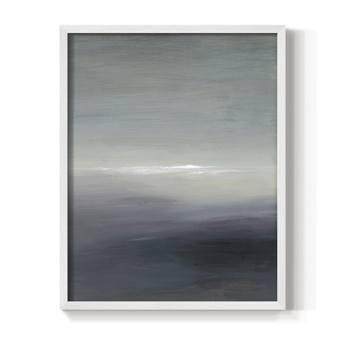 Windy Moor II Framed Print - Solid Wood in Single Picture Frame Solid Wood 2 Framed Print