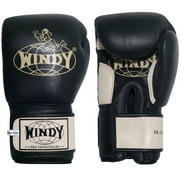 Windy Thai Training Gloves 12 oz Black