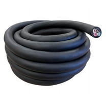 WindyNation 10 Feet 10/4 10 Gauge 4 Conductor Black SOOW Cable