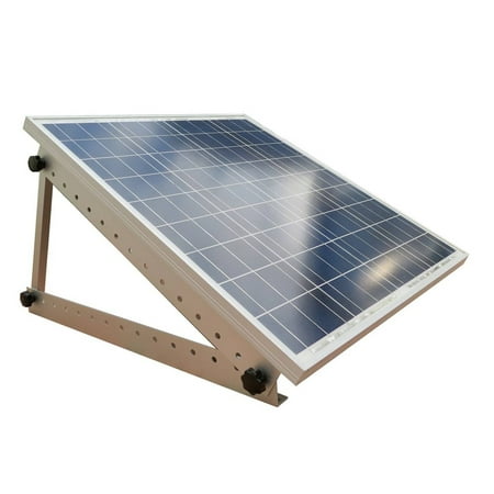 WindyNation Adjustable Solar Panel Mount Mounting Rack Bracket with Large 28" Mounting Arms