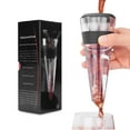 thumbnail image 1 of Wine Aerator, Hotder Red Wine Decanter, Wine Aerator Pourer Spout with Stand Gift Set for Wine Lovers, Home and Party, 1 of 7