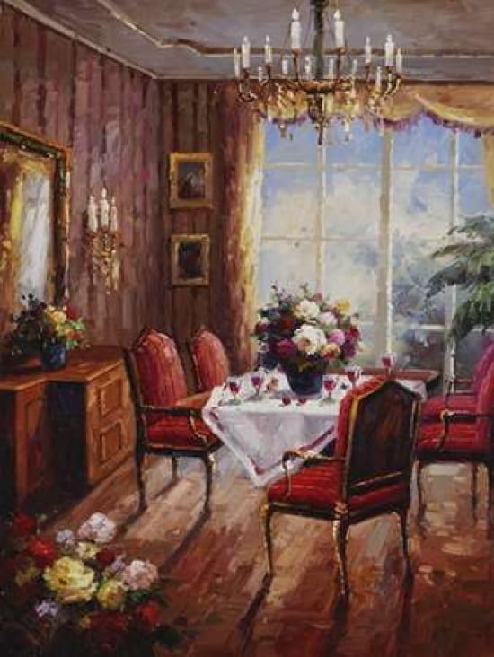 Wine Apertif Salon Canvas Art - Foxwell (18 x 24)
