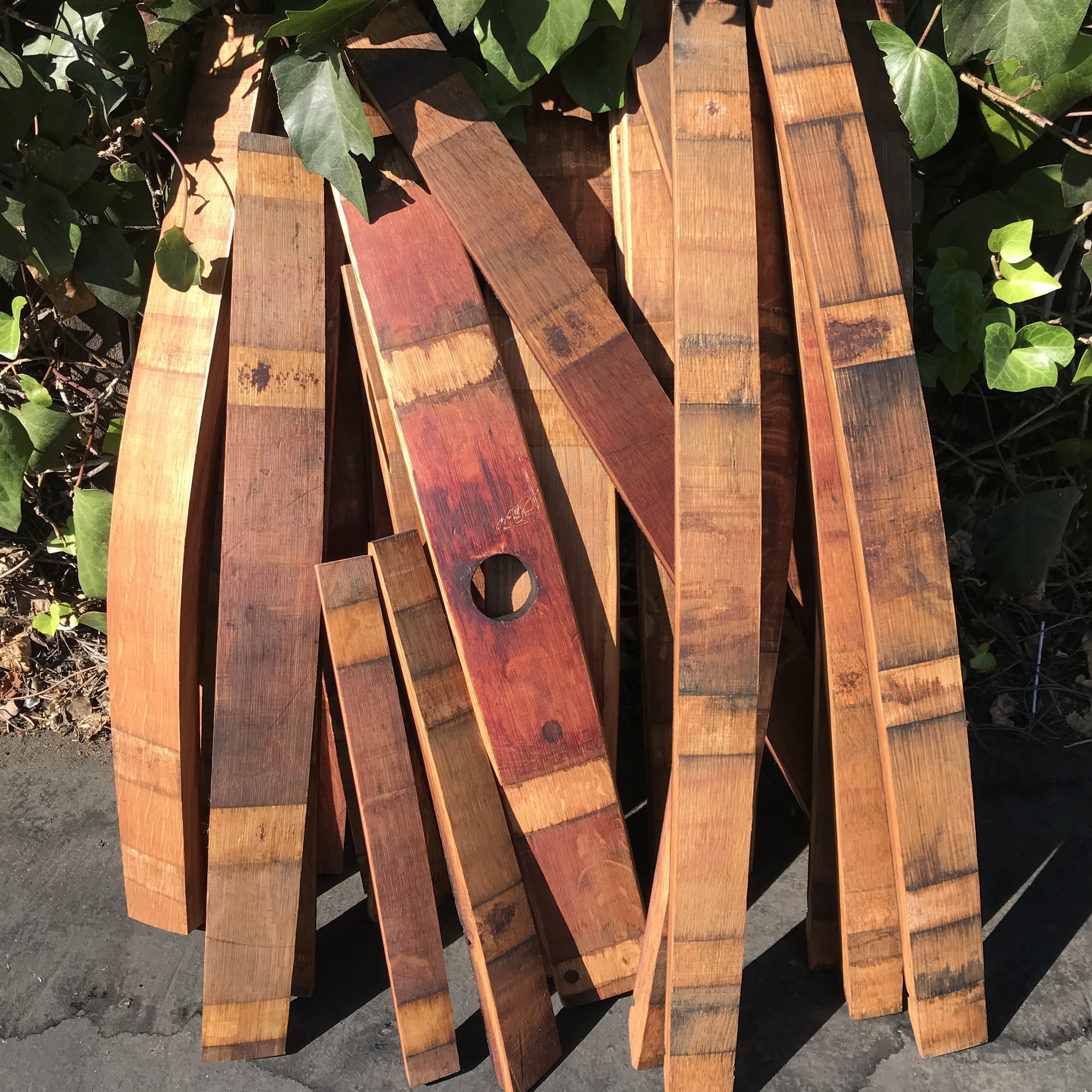Wine Barrel Adirondack Chair Kit