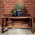 thumbnail image 1 of Wine Barrel Cuddle Bench, 1 of 1