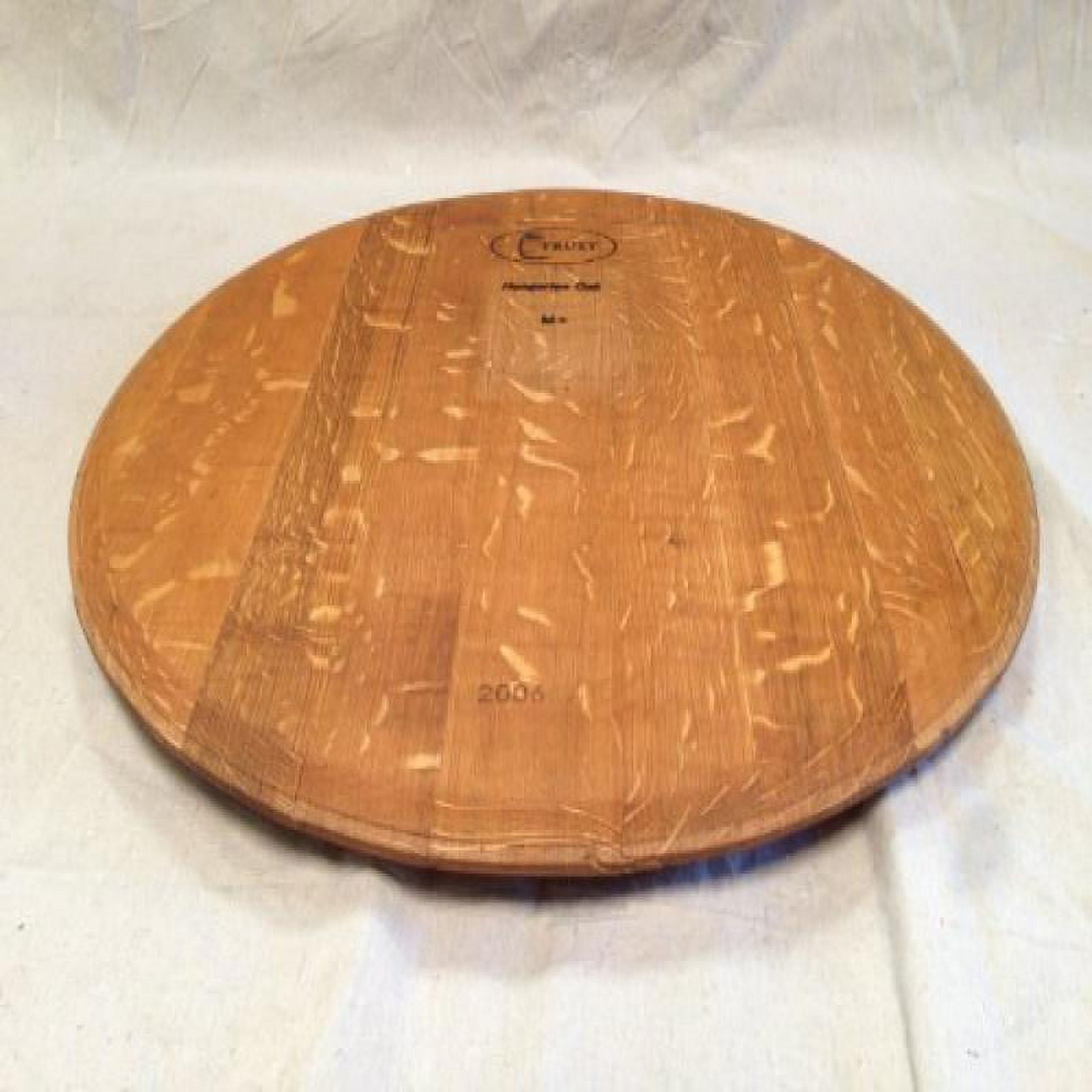 Wine Barrel Top Lazy Susan