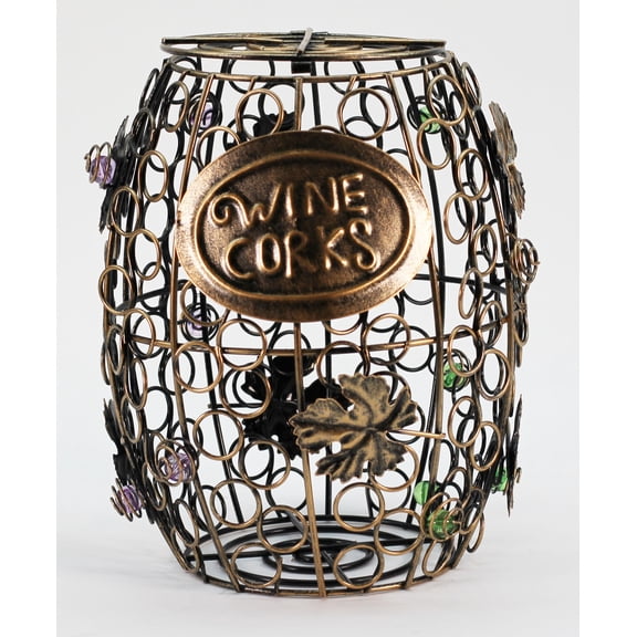 Wine Barrel Wine Cork Holder Wine Decor Holds Tons of Wine Corks. Our Wine Cork Holder Decor or Wine Holder Looks Great!