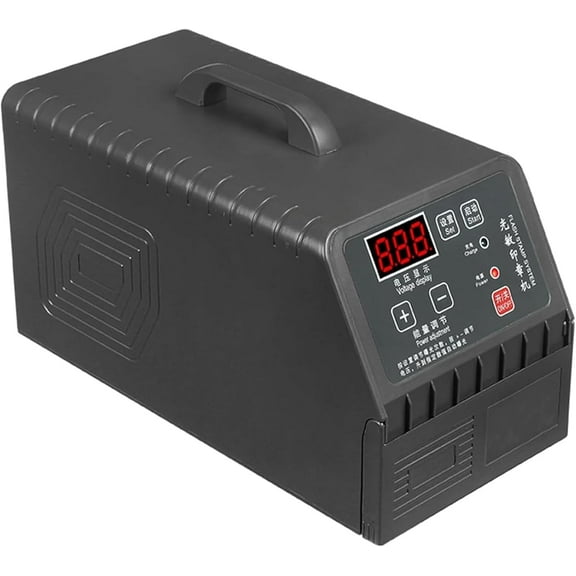 Digital Photosensitive Seal, Flash Stamp Portrait Making Machine with LED Display Screen and 1-3 Exposure Tubes, 13200-39600 Joules Photolithography Power for Cartoon Stamps