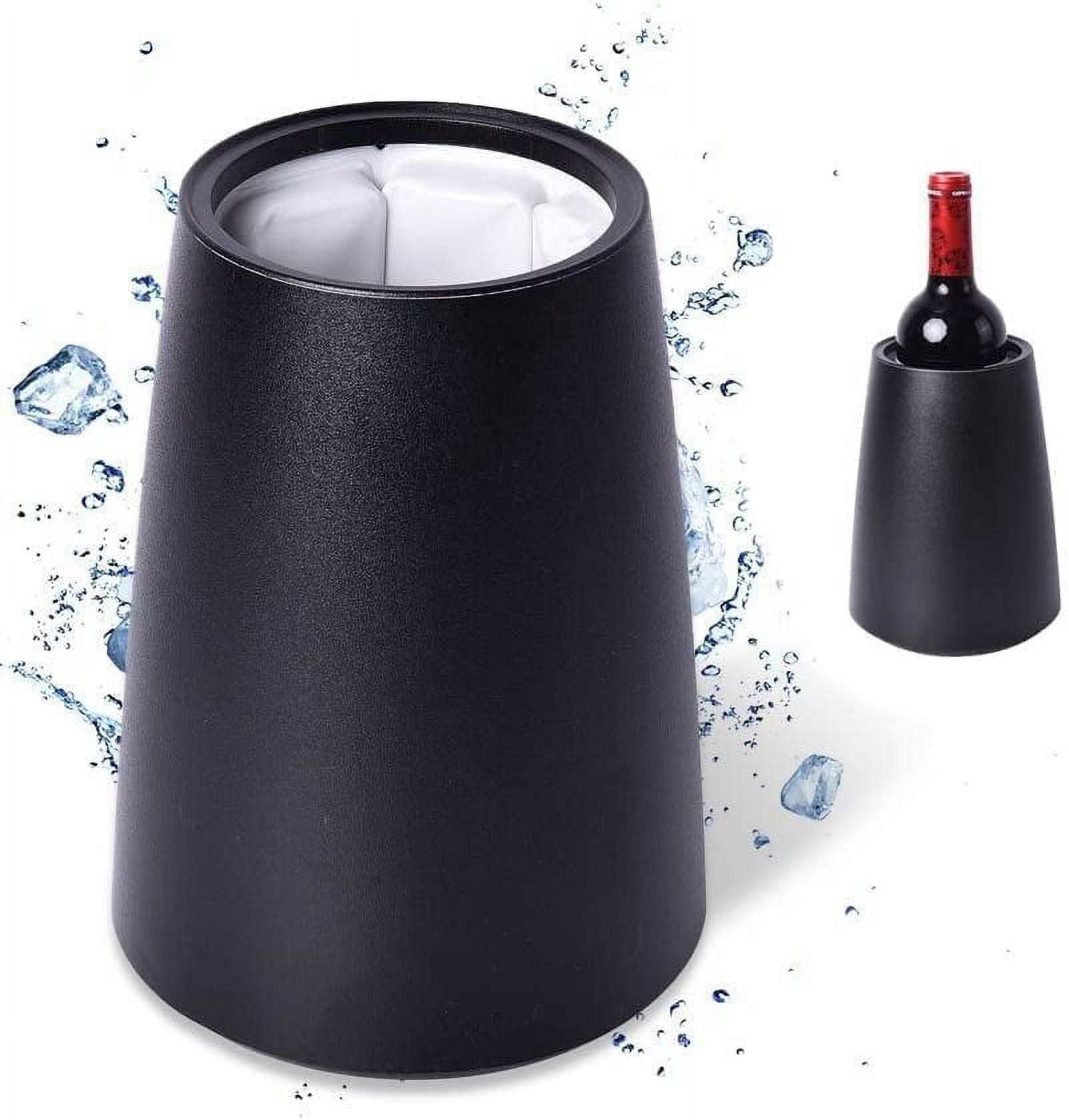 Wine Bottle Chiller Cooler, Bucket Stainless Steel with Double Walled