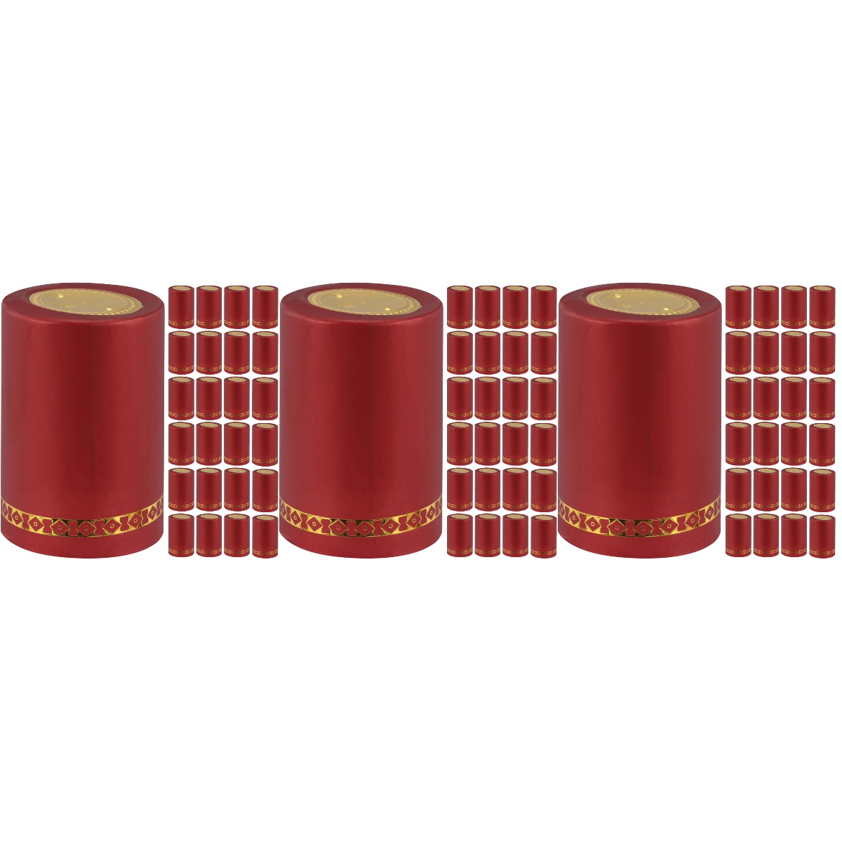 Wine Bottle Heat Shrink Cap 150 Pcs Resealer Kit for Cruise Accessories