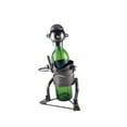thumbnail image 1 of Wine Bottle Holder, Baseball, 1 of 1