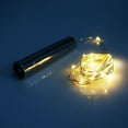 thumbnail image 1 of Wine Bottle Lights Cork Shape Starry Warm White LED String Lights, 1 of 8