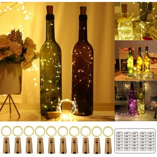 Fantado 20-LED RGB Cork Wine Bottle Lamp Fairy String Light Stopper, 38-Inch by PaperLanternStore