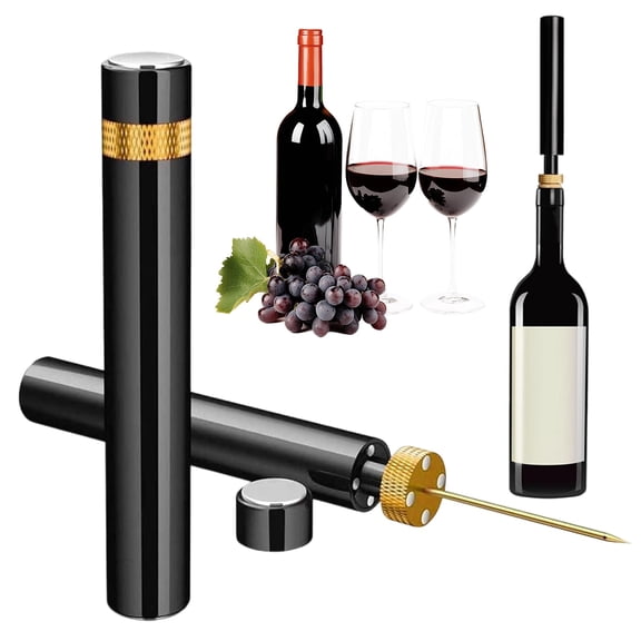 Wine Bottle Opener Air Pressure, Portable Corkscrew Tool for Home Restaurant Party
