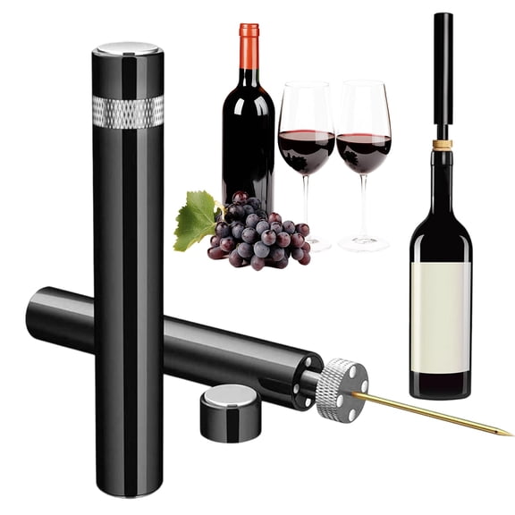 Wine Bottle Opener Air Pressure, Portable Corkscrew Tool for Home Restaurant Party