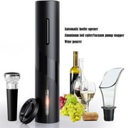 Wine Bottle Opener Automatic Wine Opener with Foil Cutter, Battery-Powered Wine Bottle Corkscrew for Effortless Wine Opening -Home Use, Parties, and Weddings,Corkscrew Wine Opener.