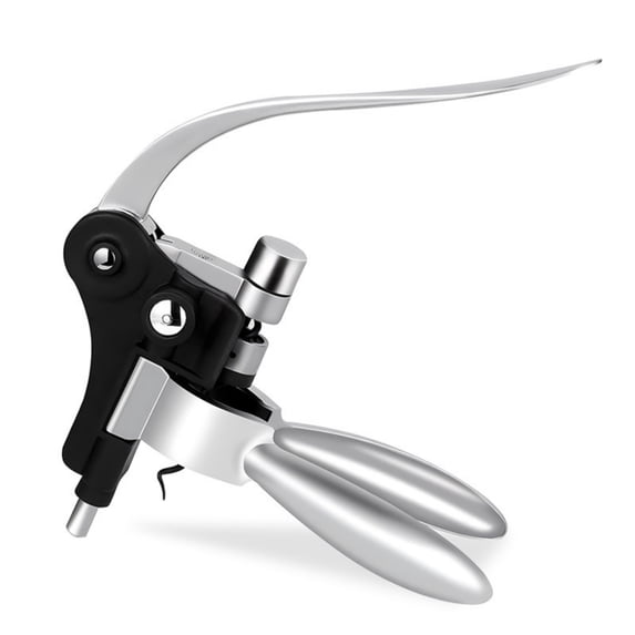 Wine Bottle Opener, Gaqring Alloy Head Manual Corkscrew, Ergonomic Lever Action Cork Remover for Red Wine Safe Easy to Use