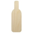 thumbnail image 1 of Wine Bottle Solid Wood Shape Unfinished Piece Cutout Craft DIY Projects - 4.70 Inch Size - 1/4 Inch Thick, 1 of 7