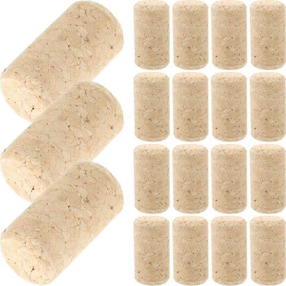 Wine Bottle Stopper Capper Cork Corks Stoppers Bulk Natural Wall-mounted 25 Pcs